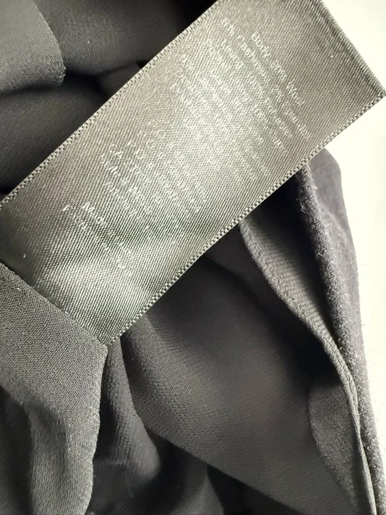 ARITZIA Babaton 1-01 Palermo Wool Cashmere Top Black Oversized Minimalist Blouse - Picture 7 of 11